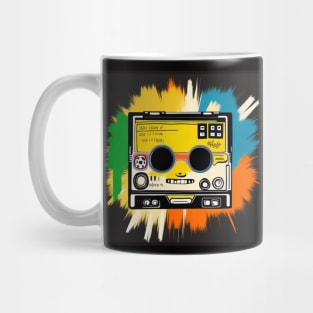 80s Retro 8-Track Vintage Music Mug